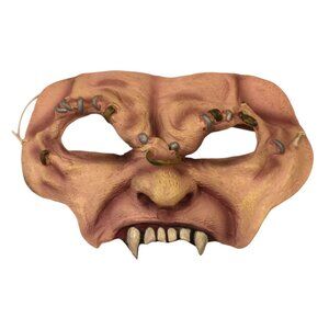 FRIGHT ASYLUM 2000 Vampire Half Mask with Elastic Cording OSFM Pliable Material